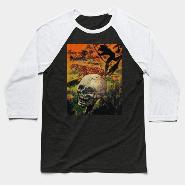 The Black Panther - The Water-monster Rumbles (Unique Art) Baseball T-Shirt by The Black Panther